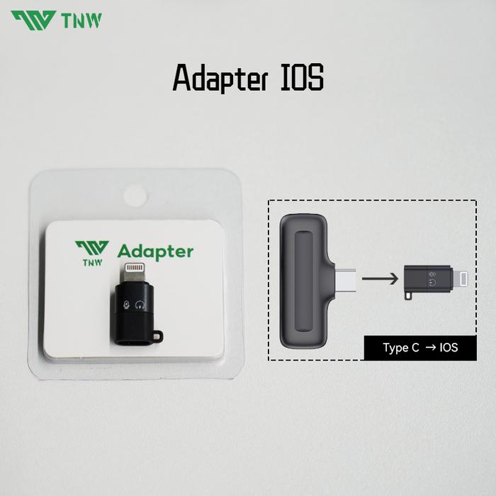 Gambar Adaptor Type C ke Micro IOS USB Microphone Adapter - Adapter-IOS dari TNW Tech undefined Tokopedia