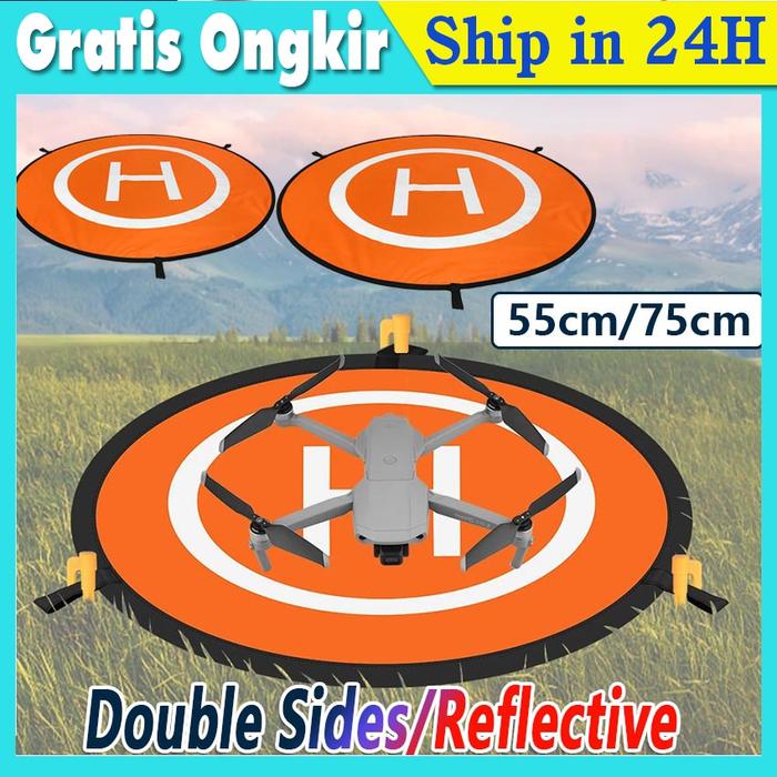 Jual TERLARIS 55/75CM Landing Pad Helipad Lipat Untuk DJI Spark