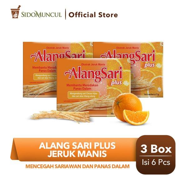 Gambar Alang Sari Plus Jeruk Manis 3x6s-Mencegah Sariawan & Panas Dalam dari Tianyash undefined Tokopedia