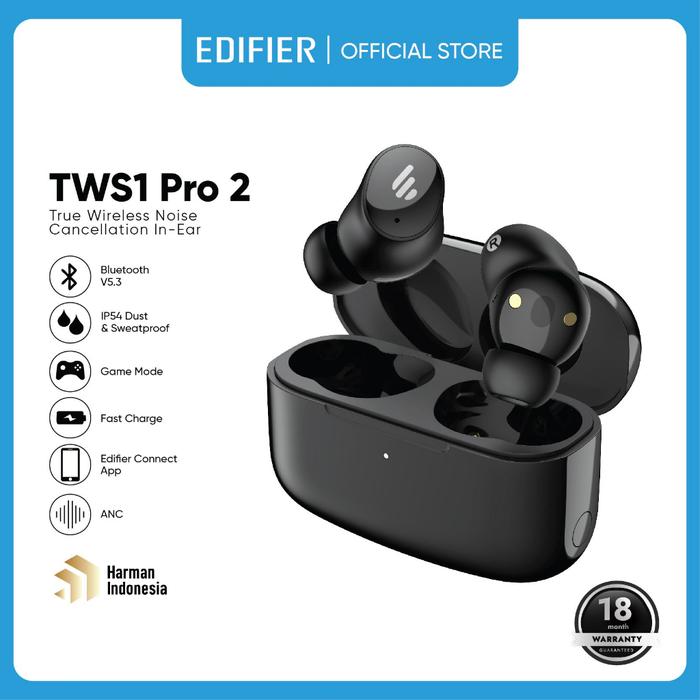 Jual Edifier TWS1 Pro True Wireless Noise Cancellation In-Ear
