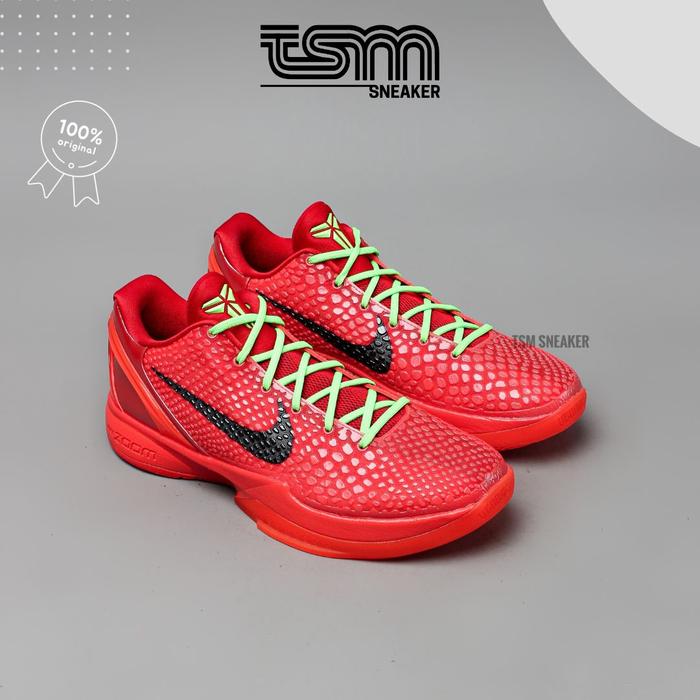 Nike kobe 6 “reverse grinch” 30cm(12Us) Nike Tênis Kobe 6 Protro 