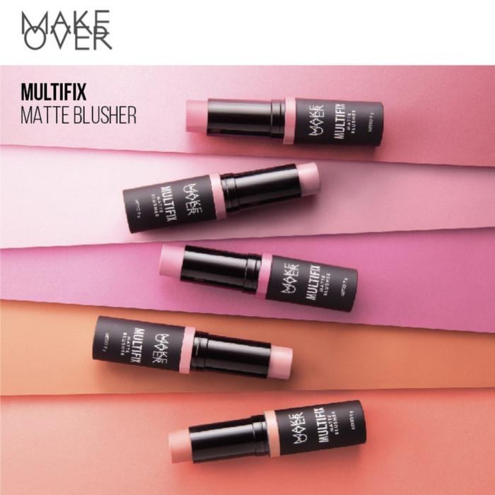 Gambar PROMO !!! MAKE OVER Blush On Multifix Matte Blusher // MakeOver Blush dari Bareface Beauty undefined Tokopedia
