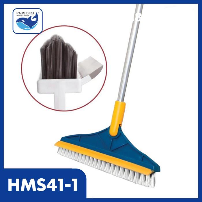 Gambar 3 IN 1 Sikat Kamar Mandi Gagang Panjang Multifungsi - HMS41-1 dari Paus Biru Indonesia undefined Tokopedia