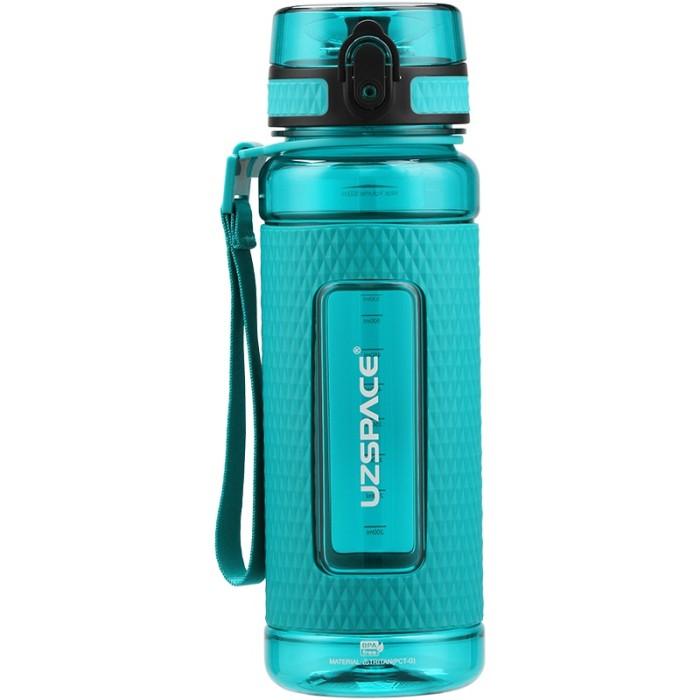 Gambar UZSPACE Sports Water Bottles Portable Gym Anti-fall Leak-proof botol - geen, 520ml dari Outdoorslove undefined Tokopedia