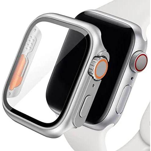 Gambar Change to Ultra 2in1 Case Cover Apple Watch Model Apple Watch Tempered - silver, 38 40mm dari Apolos ID undefined Tokopedia