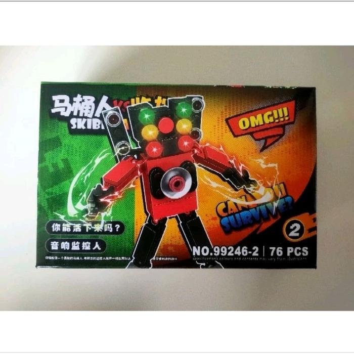 Gambar Lego Cameraman, Skibidi Toilet, Speakerman, CCTVman, Titan Speakerman - Titan Speakerma dari LANCAR JAYA CENTRAL undefined Tokopedia