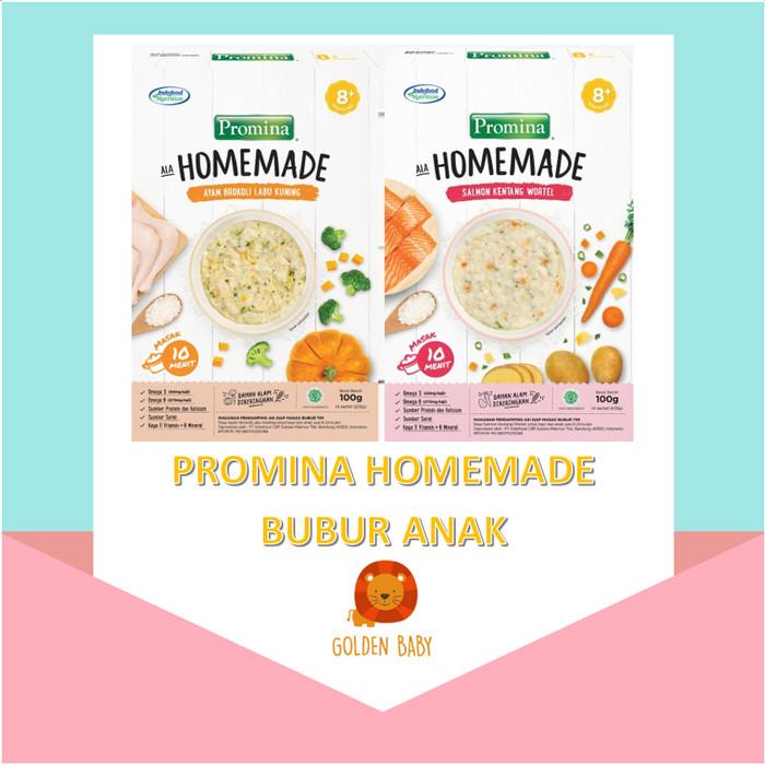 Gambar Promina HOMEMADE Bubur 8+ - Salmon Kentang dari Goldenbaby.id undefined Tokopedia