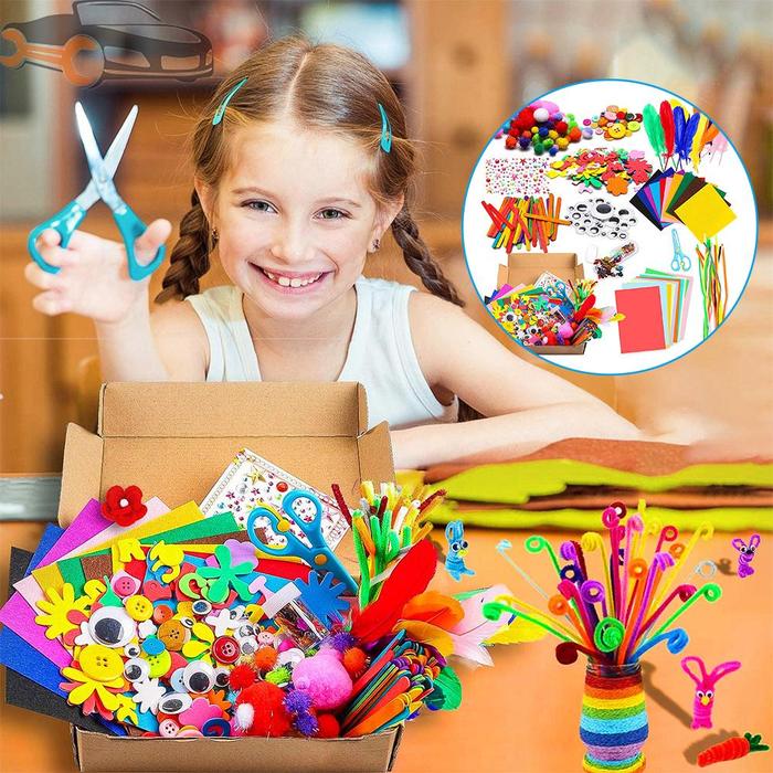 Gambar Promo 1000 Pcs DIY Art Craft Kit Kerajinan Seni Supply Set Termasuk dari UdanAwu official undefined Tokopedia