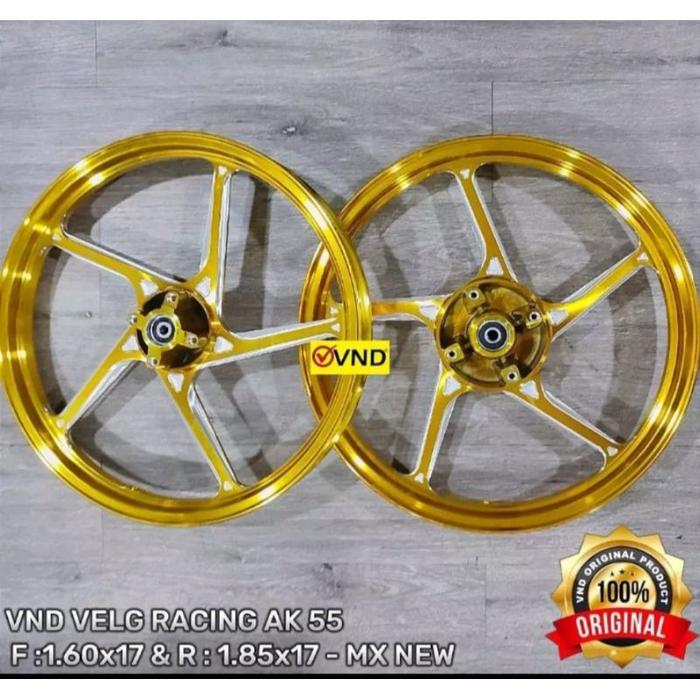 Gambar Velg Racing Vnd Palang 5 Ak 55 Yamaha Jupiter Mx New 135 Vnd Original dari GARMOS PART undefined Tokopedia