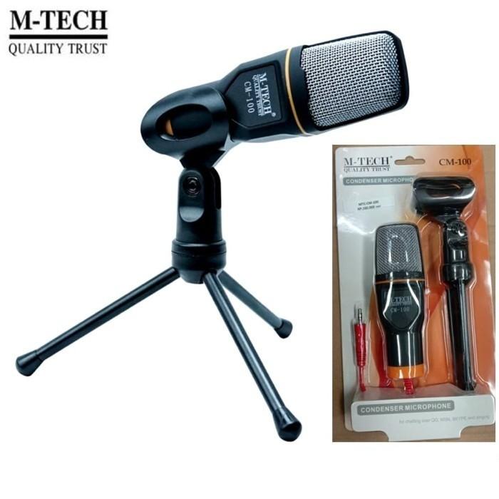 Gambar Ori Microphone Condenser M-Tech Cm100 / Mic Condenser Mtech Cm 100/Cm-100 dari LOOKA SHOP undefined Tokopedia