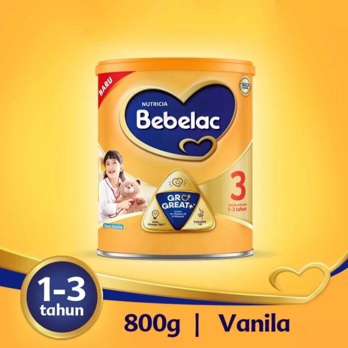 Gambar Bebelac 3 Susu Anak Vanilla 800 gr dari klontong kanya undefined Tokopedia