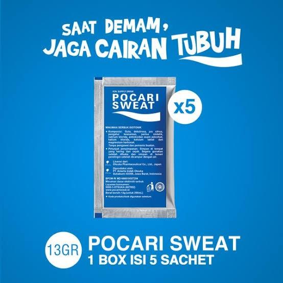 Gambar R1CH.  Pocari Sweat Sachet 13 gram 1 Box (5 Sachet) | Minuman Isotonik Sache dari nonef undefined Tokopedia