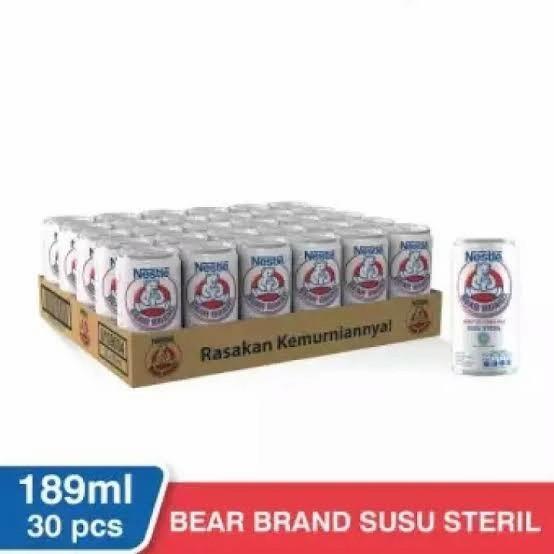 Gambar Susu Bear Brand Susu Beruang 1 Krat Isi 30 Kaleng Termurah dari serahan jaya undefined Tokopedia