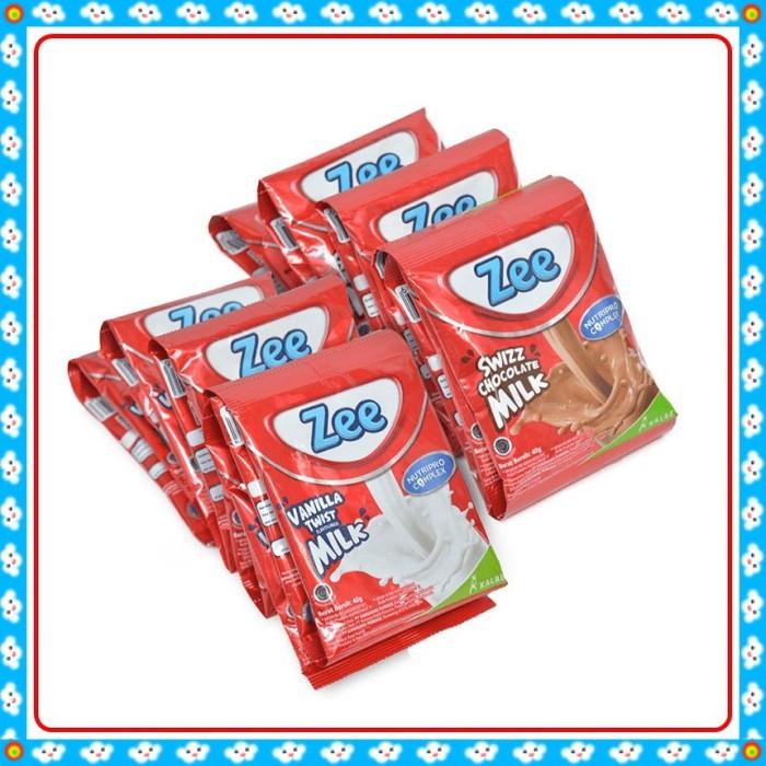 Gambar Zee Susu Bubuk Coklat Dan Vanila Sachet Renceng (10Pcs X 40Gr) Tbk dari SAERI ABAIKIN875 undefined Tokopedia