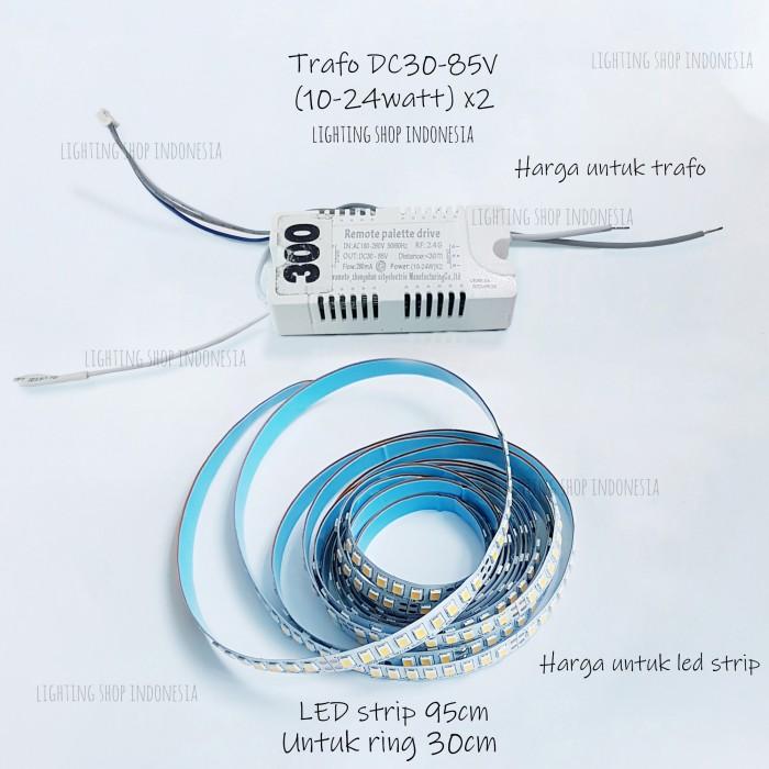 Gambar Trafo led strip cahaya 3warna untuk lampu gantung ring lampu dinding - Untuk Ring30cm, Trafo led dari Tipoyo Dinia undefined Tokopedia