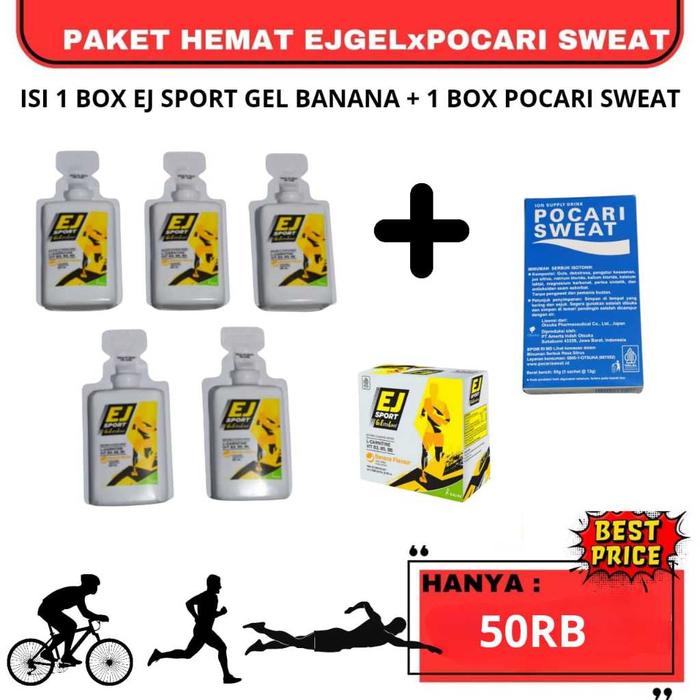Gambar Ready Hangermedal Spesial Bundle Paket Hemat Nutrisi Ejsportgel X Pocari Sweat Ej dari as PETS STORE undefined Tokopedia