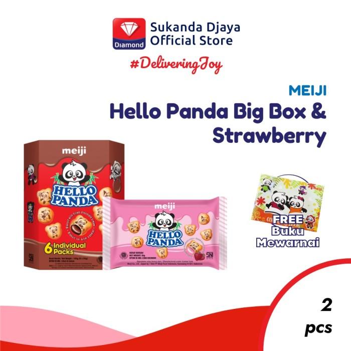 Gambar JayaMakmur- Meiji Hello Panda Biskuit Big Box Snack Ringan dari akilashop37 undefined Tokopedia