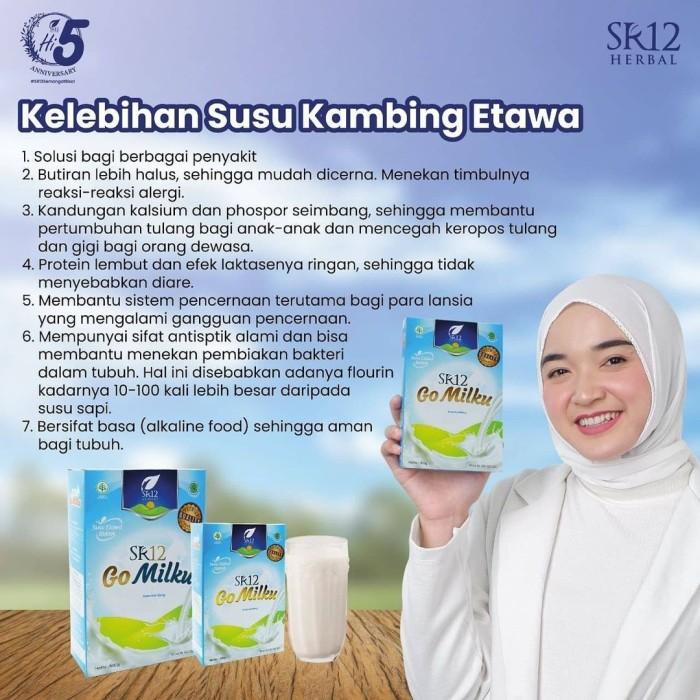 Gambar R1CH.  Susu GoMilku Coklat SR12 Susu Kambing Etawa Go Milku Rasa Coklat SR 12 dari niakurnia21 undefined Tokopedia