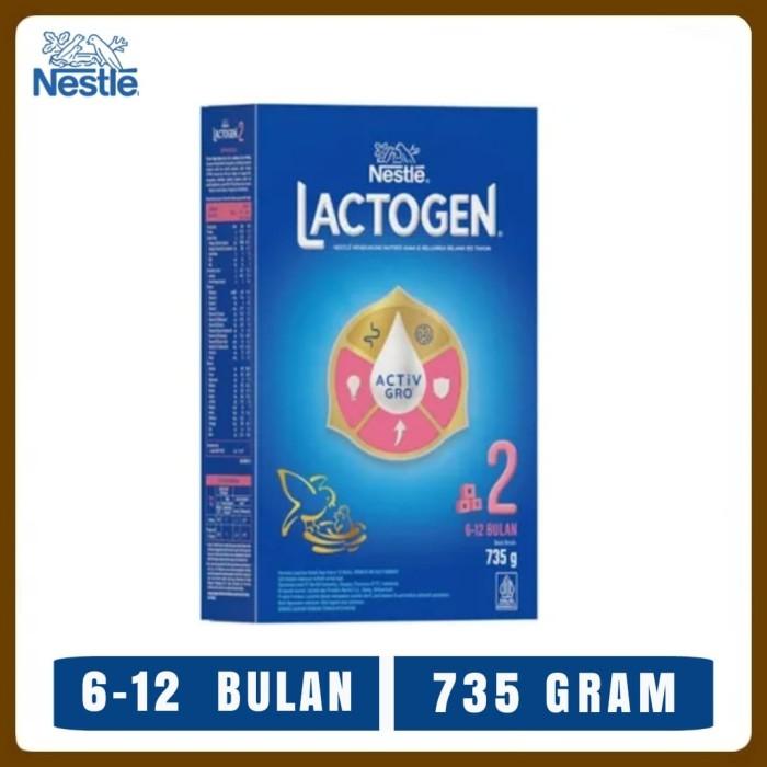 Gambar Lactogen 2 735 Gram Susu Lactogen Nestle 6-12 Bulan Susu Bayi Formula dari klontong kanya undefined Tokopedia