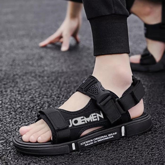 Gambar CUCI GUDANG Sandal Casual Pria Joemen S 26 Sendal Gunung Hiking Outdoor - S26 Full Hitam, 39 dari ganaaollshop undefined Tokopedia
