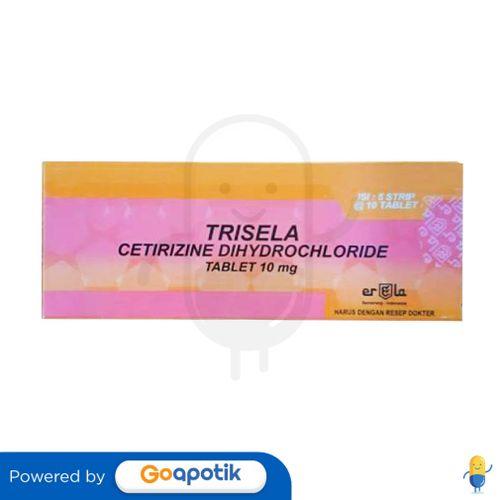 Gambar TRISELA 10 MG BOX 50 TABLET dari Apotek Langgeng Farma undefined Tokopedia