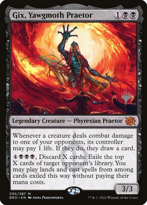 Gambar (PBRO) Gix, Yawgmoth Praetor MTG Magic the Gathering HTK dari Cryotech Card Company undefined Tokopedia