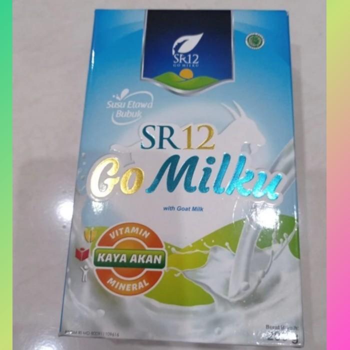 Gambar go milku sr12 susu kambing etawa bubuk 200 & 600gr dari toko Ved undefined Tokopedia