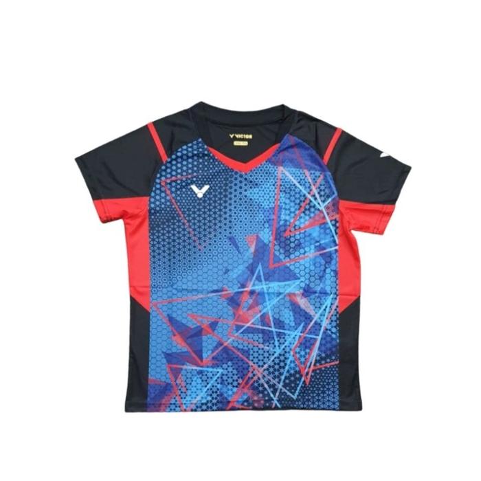 Gambar PROMO [V6577T] Grosir Baju Badminton Size Anak Baju Victor Import Go Premium Kids Terbaru Quick Dry Kaos Bulutangkis Jersey Kaus Olahraga Sport Pakaian Pria Laki Laki Cowok Kaus Tshirt Sport T Shirt Bulu Tangkis Ladies Cewek Wanita Kaos Badminton kid Kids - Violet, L dari GamaEl Store5 undefined 2 Tokopedia