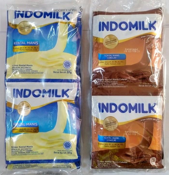 Gambar Come!! Indomilk Susu Kental Manis Putih Sachet 6x37gr dari endangsuherlan undefined Tokopedia