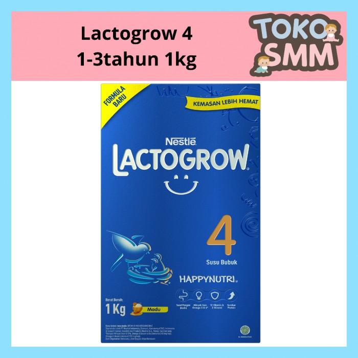 Gambar Nestle LACTOGROW 4 Happynutri Susu Pertumbuhan Anak 3-5 Tahun 1000gr dari toko Ved undefined Tokopedia