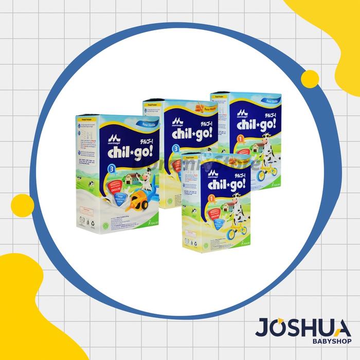 Gambar Susu Morinaga Chil Go Powder 1+ 3+ 300 700 Gram Susu Bubuk Formula Pertumbuhan Anak Bayi Chilgo 1-3 tahun dan 3 tahun keatas dari Mr bending undefined Tokopedia