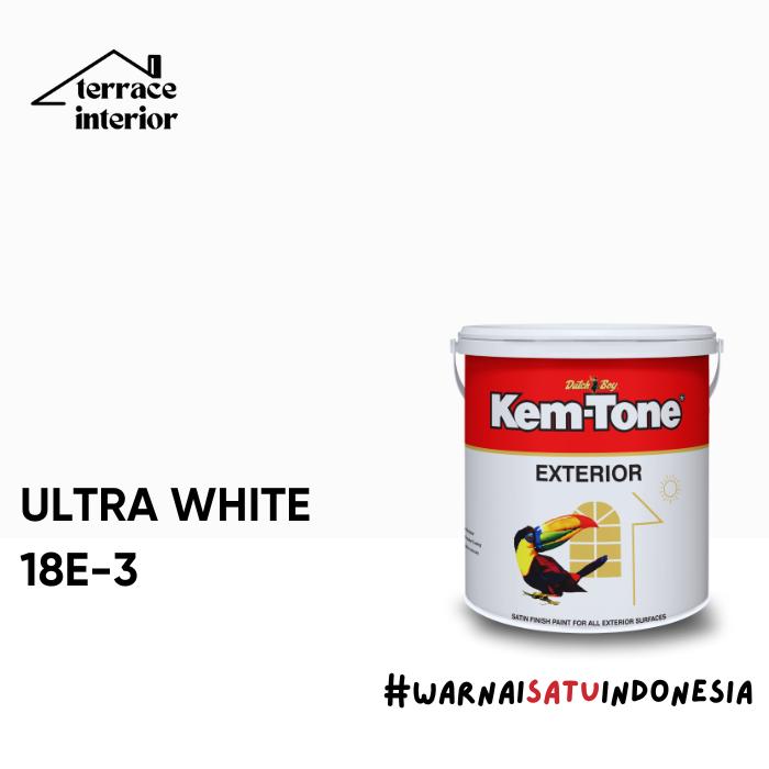 Gambar Cat Tembok Kemtone Exterior Warna Putih 25 Kg - Ultra White dari Terrace Interior Lampung undefined Tokopedia