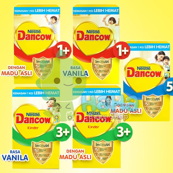 Gambar Dancow 1+ / 3+ / 5+ Vanila / Madu - 1000G / 800Gr/ 1.200Gr dari bolliang undefined Tokopedia