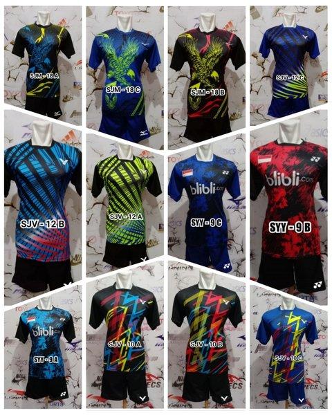 Gambar jersey baju kaos celana badminton bola volly voli Victor Indonesia KV 4A dari Mbedil store undefined Tokopedia