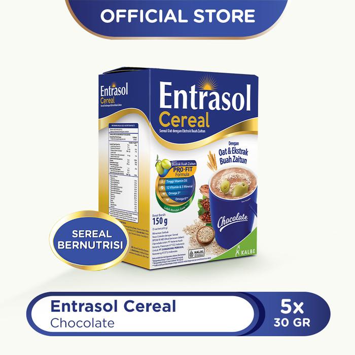 Gambar LengkapMurah- ENTRASOL CEREAL CHOCOLATE (5 Sachet @30gr) dari hdkfhdibh undefined Tokopedia