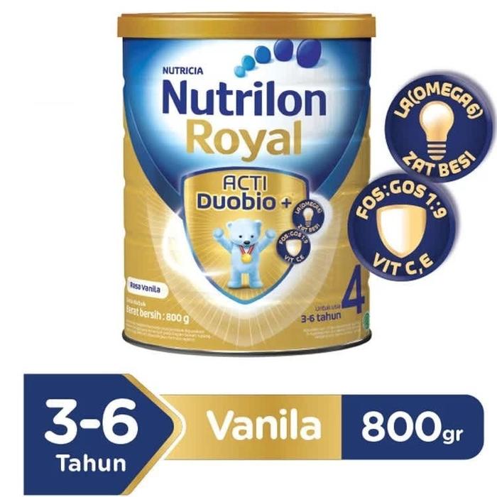 Gambar Nutrilon Royal 4 Acti Duo (3-6Thn) Vanila 800G dari bolliang undefined Tokopedia