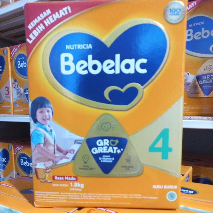 Gambar Bebelac 4 Madu/Vanila 1800Gram Ed 2025 dari bolliang undefined Tokopedia