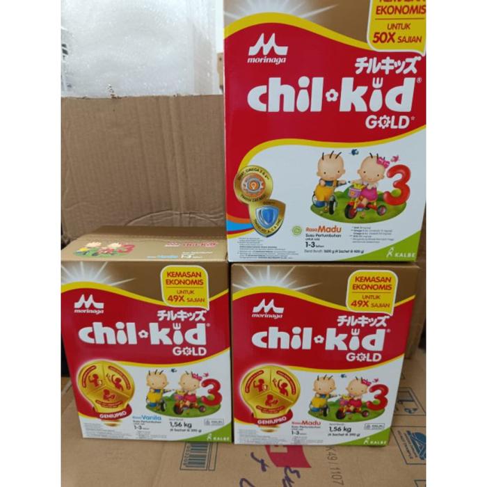 Gambar Morinaga Chil Kid Gold 1560Gr Madu Vanila dari bolliang undefined Tokopedia