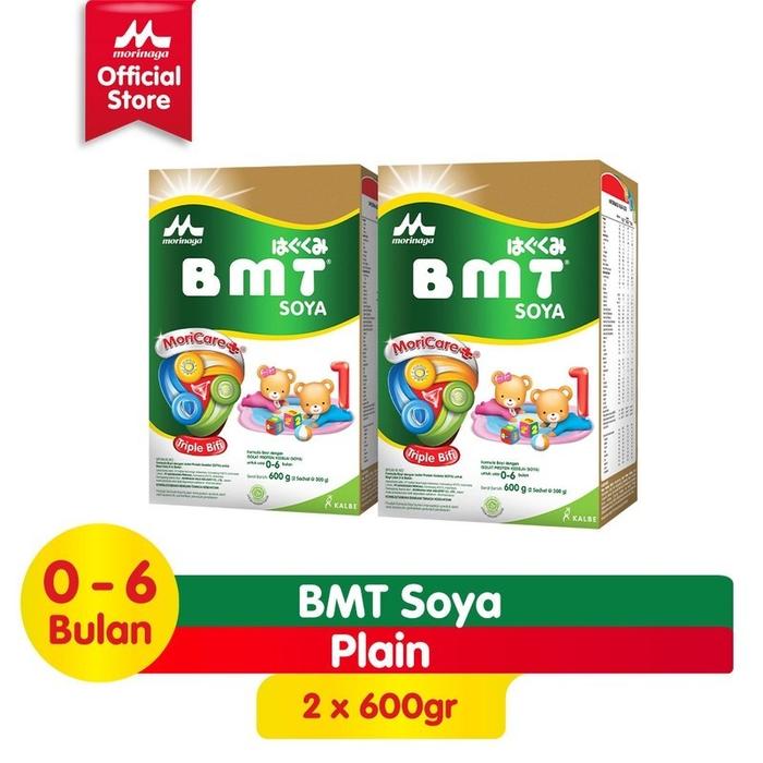 Gambar Paket 2Pcs Bmt Soya 600 G Susu Formula Bayi 0-6 Bulan dari bolliang undefined Tokopedia