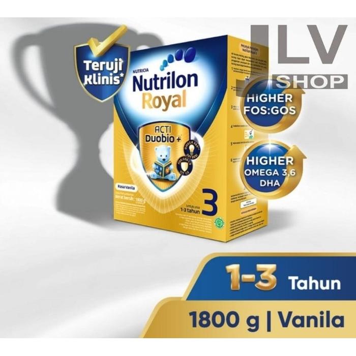 Gambar Nutrilon Royal 3 Vanila 1800Gr dari bolliang undefined Tokopedia