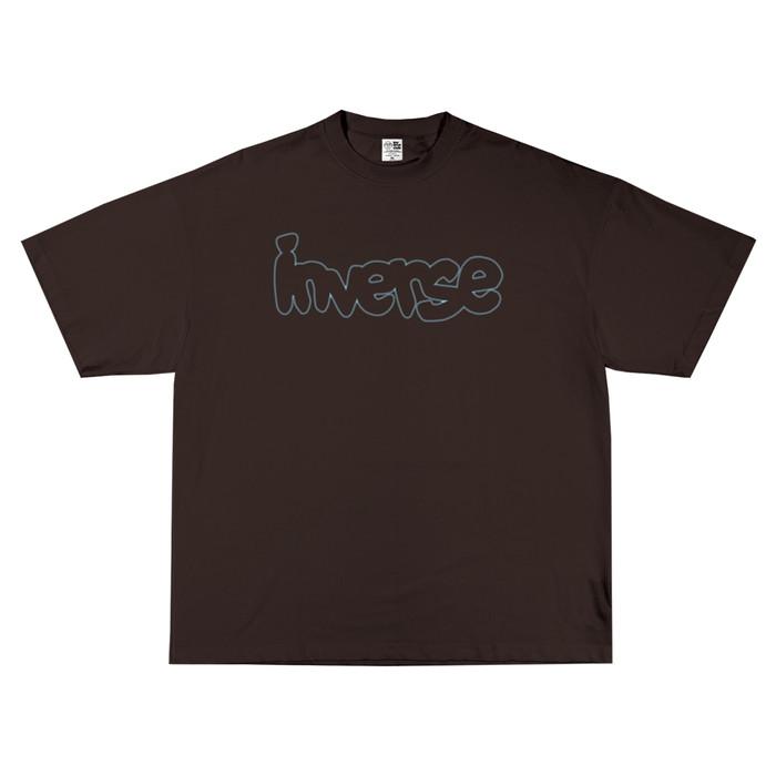 Gambar Inverse Club - Inverse Embroidered 24s T-shirt Brown Kaos Oversize - L dari Inverse Club undefined Tokopedia