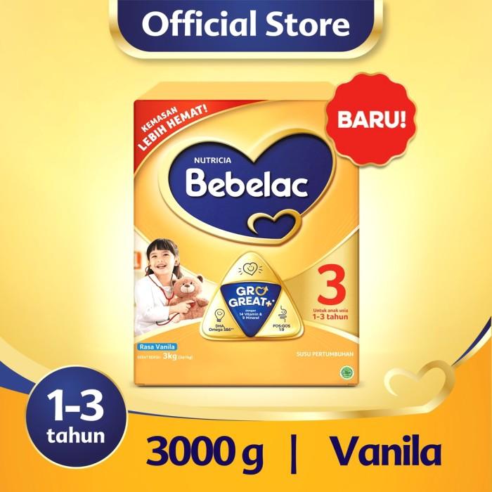 Gambar KidsWear- BEBELAC 3 VANILA 3000 GRAM dari Esih Lipamisaz undefined Tokopedia