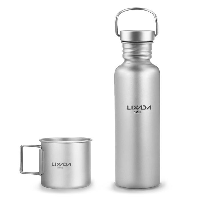 Jual Best seller LIXADA Full Titanium Water Bottle Ultralight