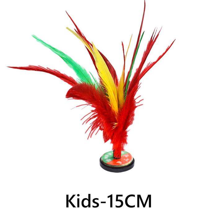Gambar Shuttlecock Jianzi Sepak Kenchi  Kenchi Mainan China tradisional Bulu Ayam Warna Warni - 15cm dari IDT4 undefined Tokopedia