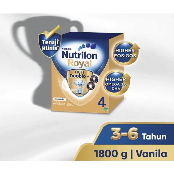 Gambar Nutrilon Royal 4 Vanila Kemasan Box 1.8Kg 1800Gr 1800G dari bolliang undefined Tokopedia