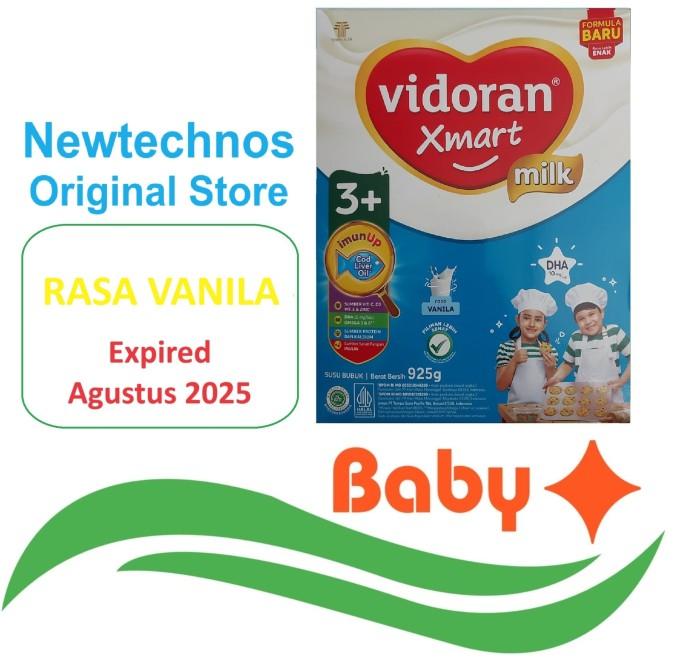 Gambar KidsWear- Susu Vidoran Xmart 3 plus 925 gram untuk usia 3-5 tahun dari mikasa97 undefined Tokopedia
