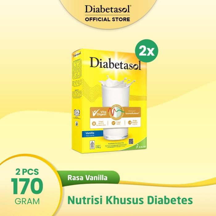 Gambar LengkapMurah- Diabetasol Vanilla 170g - 2 Pcs dari hdkfhdibh undefined Tokopedia