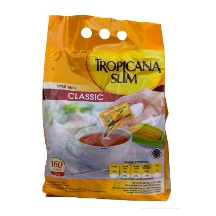 Gambar Gula pemanis halus bubuk Tropicana Slim Tropicanaslim Classic (160 sachet) - Classic 160 Sac dari cerry_ceria undefined 5 Tokopedia