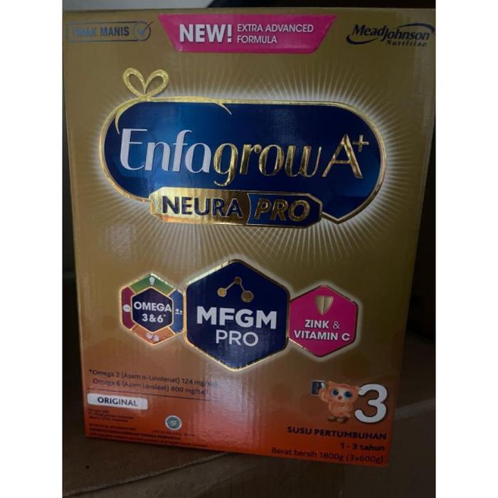 Gambar Enfagrow A+ 3 1800Gr Rasa Original / Vanila Ada Cashback dari bolliang undefined Tokopedia