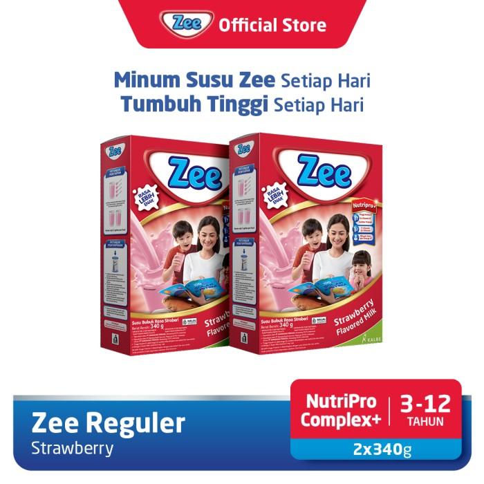 Gambar LengkapMurah- Zee Reguler Strawberry Milk 340gr (2pcs) dari desuni shop91 undefined Tokopedia